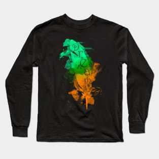 Dream (Mint & Orange) Long Sleeve T-Shirt